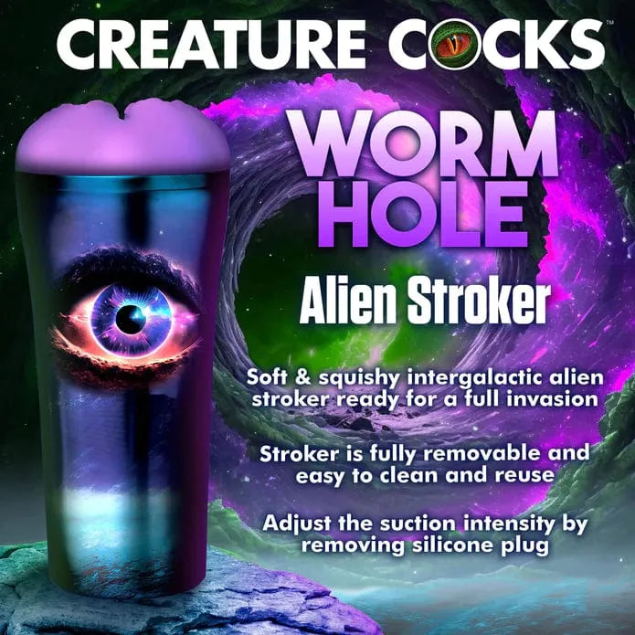 Masturbateur - Creature Cocks - Wormhole Alien Stroker Creature Cocks Sensations plus