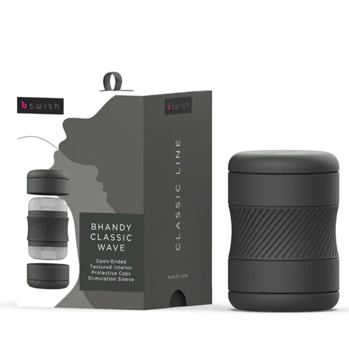 Masturbateur Discret - Bhandy Classic Wave | Compact, Doux, Ergonomique & Plaisir Réaliste B-Swish Sensations plus