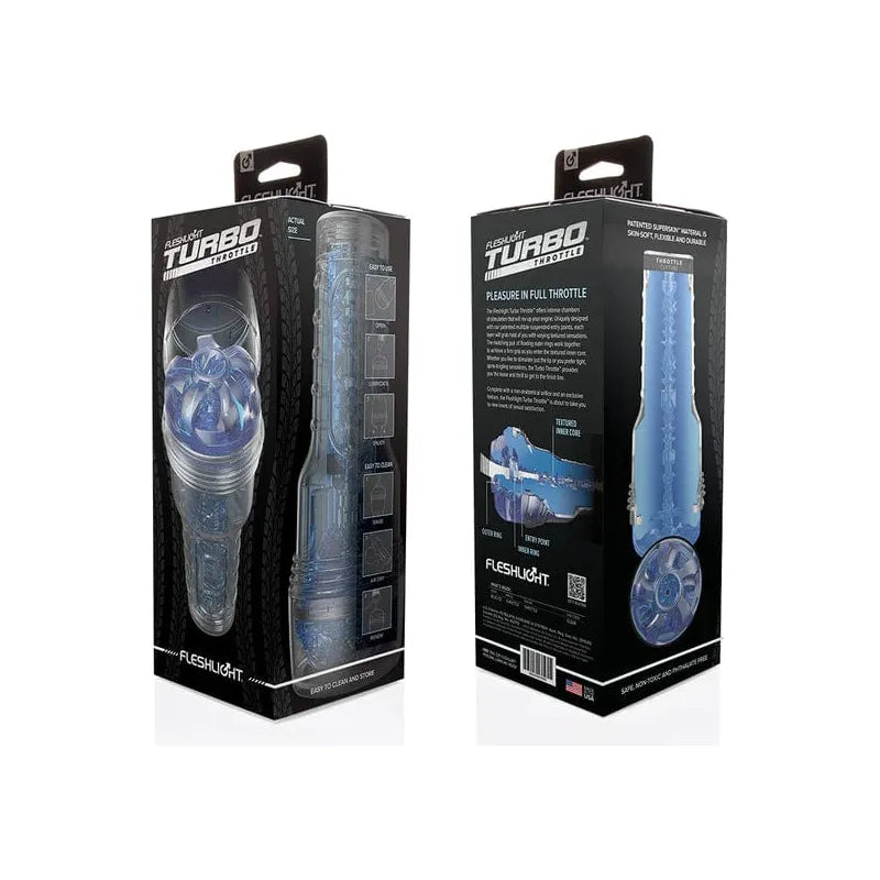 Masturbateur - Fleshlight - Turbo Thrust  Blue Ice Fleshlight Sensations plus