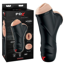 Masturbateur - PDX Elite - Double pénétration vibrant Pipedream Sensations plus