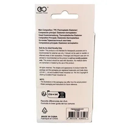 Masturbateur Réaliste - Bulky Sip 5,1 po NMC | Compact en TPE & Texturé Excellent Power Sensations plus