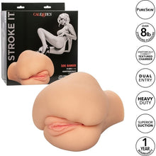 Masturbateur Réaliste - CalExotics - Stroke It Side Banger Pussy & Ass CalExotics Sensations plus