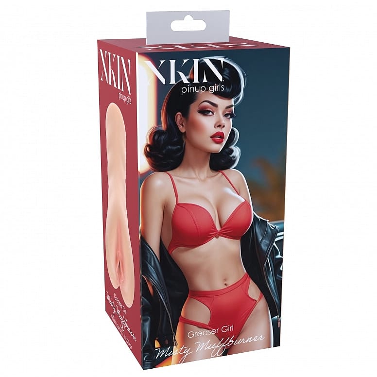 Masturbateur Réaliste - Xkin Pinup Misty Muffburner | Entrée Vaginale Moulée & Texturée Xkin Sensations plus