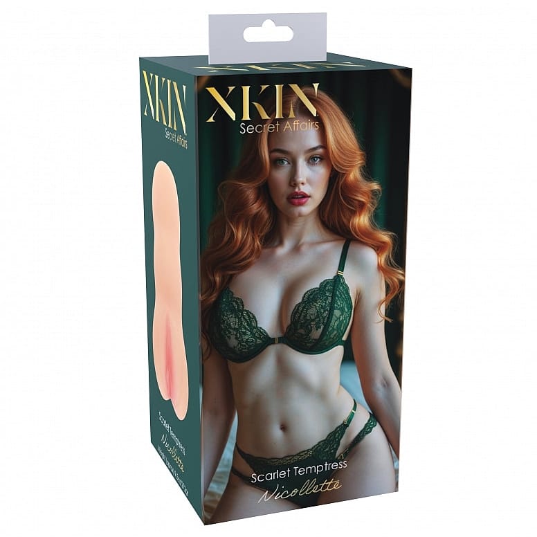 Masturbateur Réaliste - Xkin Secret Affairs Nicolette | Chambre Vaginale Profonde & Texturée Xkin Sensations plus
