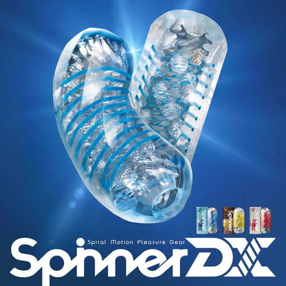 Masturbateur - Tenga Spinning DX | 3 Modèles Tournoyants pour Plaisir Intense Tenga Sensations plus