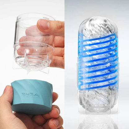 Masturbateur - Tenga Spinning DX | 3 Modèles Tournoyants pour Plaisir Intense Tenga Sensations plus