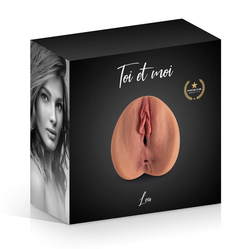 Masturbateur Ultra-Réaliste - Lou Toi et Moi | Double Orifice Vagin & Anus Toi & Moi Sensations plus