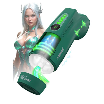Masturbateur Vibrant à Succion - Ayla Forest Warrior | Expérience Virtuel Interactive Shots Toys - Masturs Sensations plus