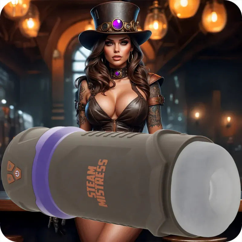 Masturbateur Vibrant à Succion & Compression - Misty Steam Mistress | AR Réalité Virtuelle Shots Toys - Masturs Sensations plus