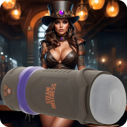 Masturbateur Vibrant à Succion & Compression - Misty Steam Mistress | AR Réalité Virtuelle Shots Toys - Masturs Sensations plus