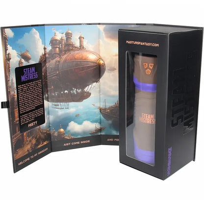 Masturbateur Vibrant à Succion & Compression - Misty Steam Mistress | AR Réalité Virtuelle Shots Toys - Masturs Sensations plus