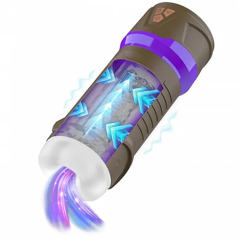 Masturbateur Vibrant à Succion & Compression - Misty Steam Mistress | AR Réalité Virtuelle Shots Toys - Masturs Sensations plus