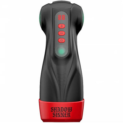 Masturbateur Vibrant à Succion - Raven Shadow Sinne | Réalité Virtuelle & Multi-Fonctions Shots Toys - Masturs Sensations plus