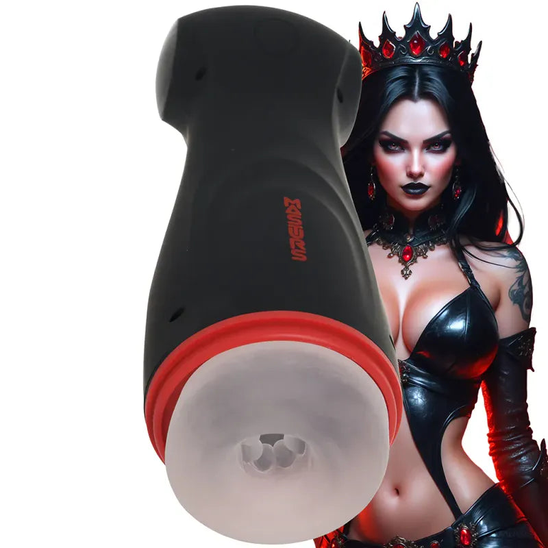 Masturbateur Vibrant à Succion - Raven Shadow Sinne | Réalité Virtuelle & Multi-Fonctions Shots Toys - Masturs Sensations plus