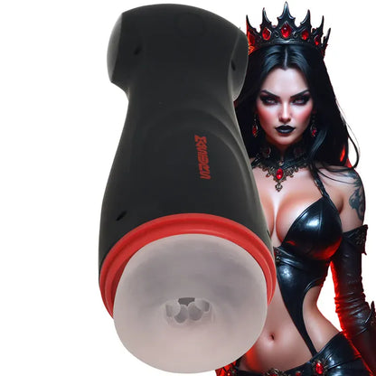 Masturbateur Vibrant à Succion - Raven Shadow Sinne | Réalité Virtuelle & Multi-Fonctions Shots Toys - Masturs Sensations plus