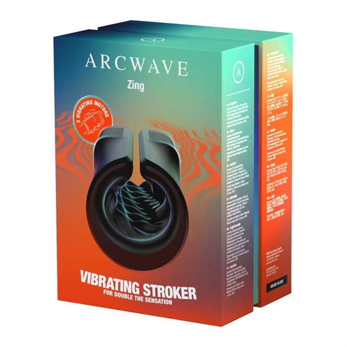 Masturbateur Vibrant - Arcwave Zing | Double Moteur, Silicone & Waterproof Arcwave Sensations plus