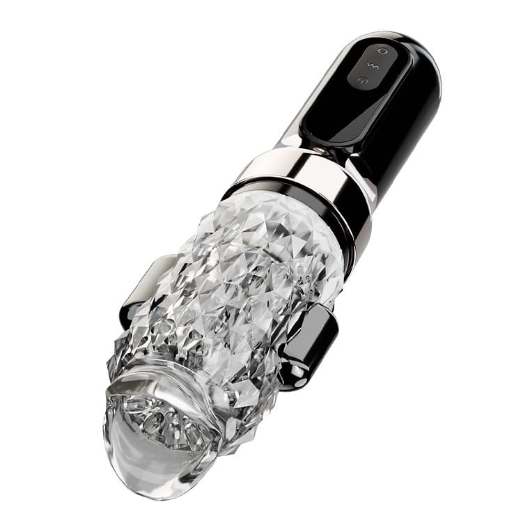 Masturbateur Vibrant - Cyclone Oral Plus | Effet Chauffant, de Léchage & Rotation 360° Secwell Sensations plus