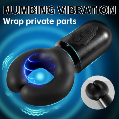 Masturbateur Vibrant & Mouvement - Carl Penis Massager | Masseur 3-en-1 avec 10 Modes Secwell Sensations plus