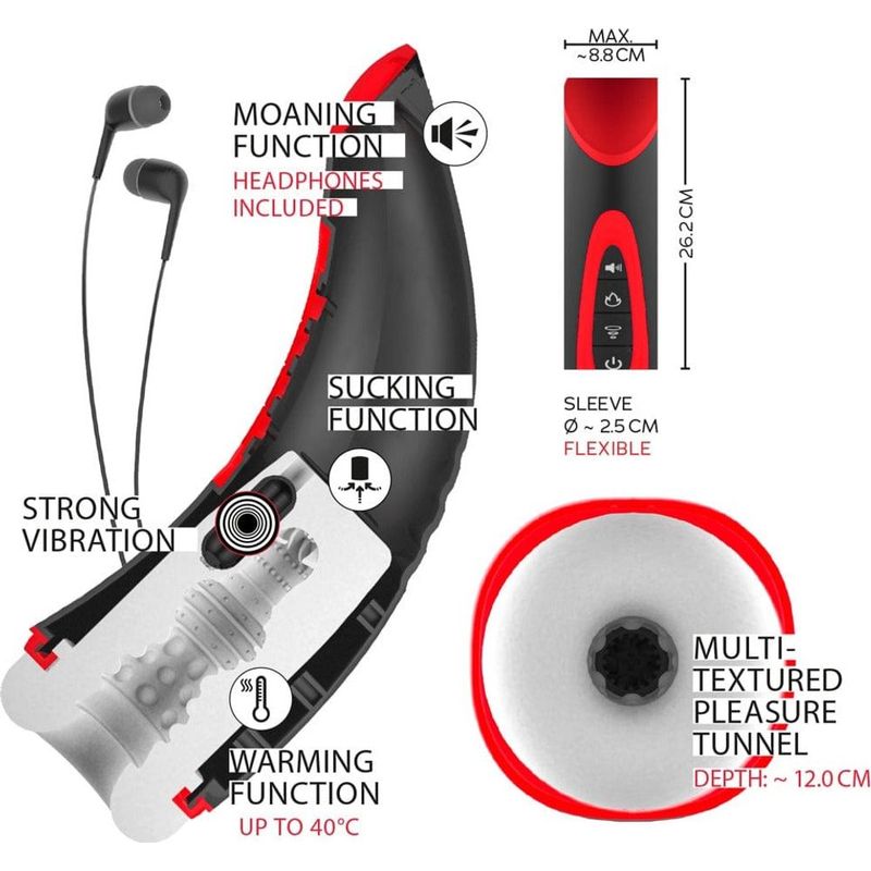 Masturbateur - Wyne - Masturbator 03 - Succion et Vibration Wyne Sensations plus