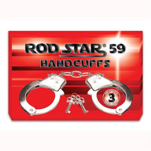 Menottes BDSM - Rod Star 59 | Métal Poli, Clés & Libération Sécurisée MNC Sensations plus