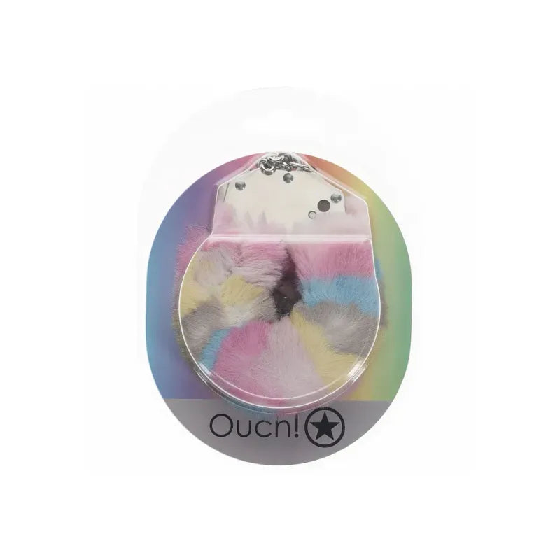 Menottes en Fourrure pour Poignets - Fluffy Handcuffs | Ouch! Ouch! Sensations plus