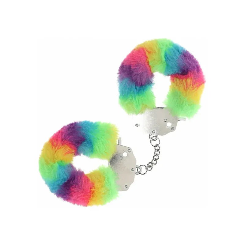 Menottes en Fourrure pour Poignets - Fluffy Handcuffs | Ouch! Ouch! Sensations plus