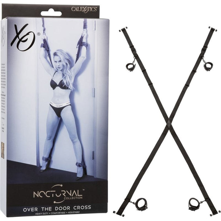 Menottes et contraintes - CalExotics - Nocturnal Collection Over The Door Cross CalExotics Sensations plus