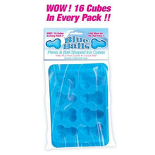 Moules à Glaçons Sexy - Blue Balls |  2 Bacs Pénis & Couilles pour Party Hott Products Sensations plus