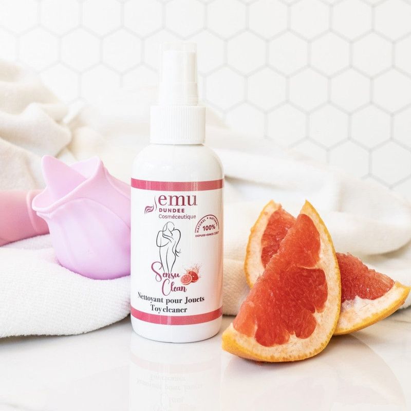 Nettoyant pour jouets intime - Emu Dundee - SensuClean | 120ml Emu Dundee Cosméceutique Sensations plus