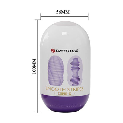 Oeuf Masturbateur  Innovant - Cupid X de Pretty Love | 3 Textures, Double Face & Unique Pretty Love Sensations plus