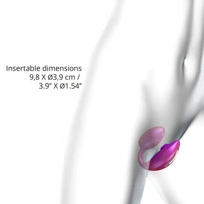 Œuf Vibrant Double Action avec Flapping - Wonderlover | Contrôle Total à Distance Love to Love Sensations plus