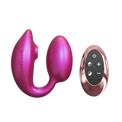Œuf Vibrant Double Action avec Flapping - Wonderlover | Contrôle Total à Distance Love to Love Sensations plus