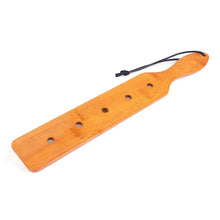 Paddle BDSM - 5 trous en bambou 37 cm | Fessées Précises pour Jeux Coquins FetishTentation Sensations plus