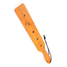 Paddle BDSM - 5 trous en bambou 37 cm | Fessées Précises pour Jeux Coquins FetishTentation Sensations plus