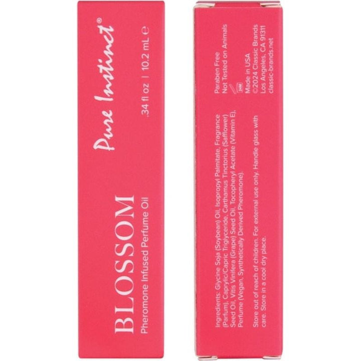 Parfum Infusé aux Phéromones - Pure Instinct - Blossom - Roll On 10.2 ml Pure instinct Sensations plus