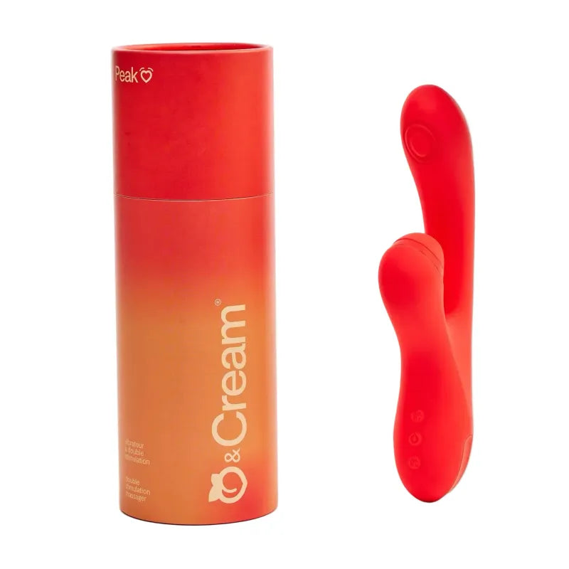Vibrateur Double Stimulation - Peak 3-en-1 | Peach & Cream