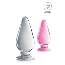 Plug Anal en Verre - Glossy Toys n°26 | Large 5 cm, Incassable, Résistant & Plaisir Intense