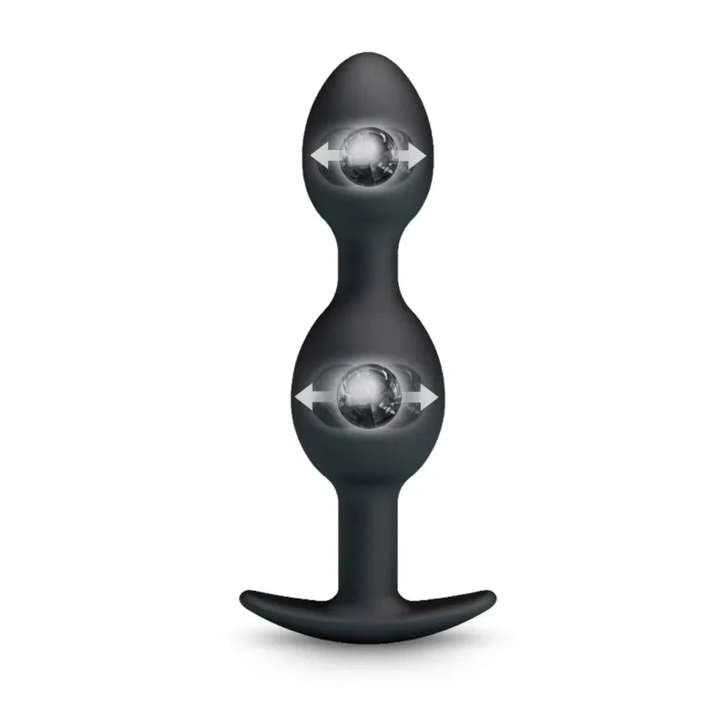 Plug Anal avec Billes – Pretty Love 12,5 cm | Silicone Doux, Ergonomique & Étanche Pretty Love Sensations plus