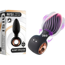 Plug Anal avec Rotation 360 - Scewell - Aisi Pull Ring Twist Anal Plug Secwell Sensations plus