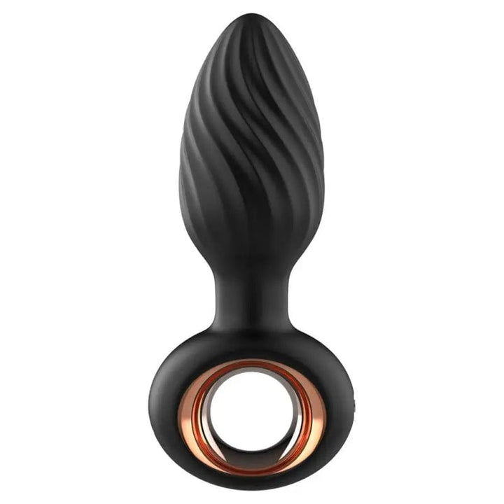 Plug Anal avec Rotation 360 - Scewell - Aisi Pull Ring Twist Anal Plug Secwell Sensations plus