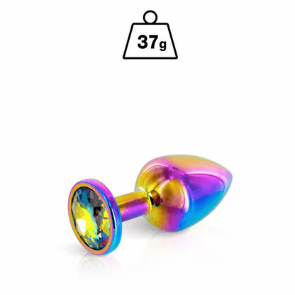 Plug Anal & Bijou 3 Tailles - Hidden Eden Rainbow | Bijou Anal Arc-en-Ciel & Élégance Hidden Eden Sensations plus