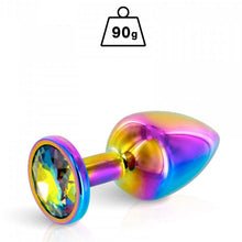 Plug Anal & Bijou 3 Tailles - Hidden Eden Rainbow | Bijou Anal Arc-en-Ciel & Élégance Hidden Eden Sensations plus