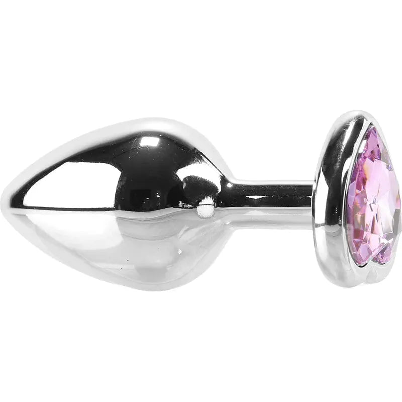 Plug Anal - Booty Sparks - Ensemble avec Diamants en Coeur XR brands Sensations plus