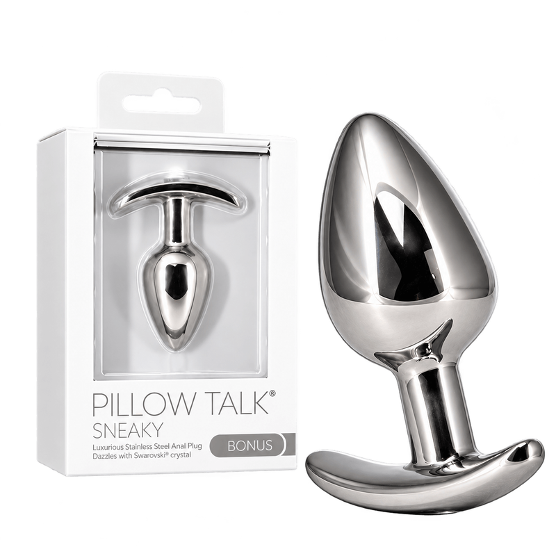 Plug Anal en Acier Inoxydable - Sneaky | Pillow Talk Pillow Talk Sensations plus
