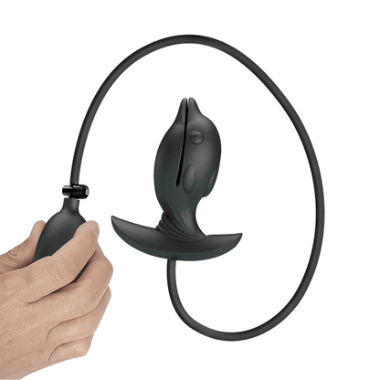 Plug Anal Gonflable Vibrant - Pretty Love Hanson | Pompe Intégrée & Rechargeable USB Pretty Love Sensations plus