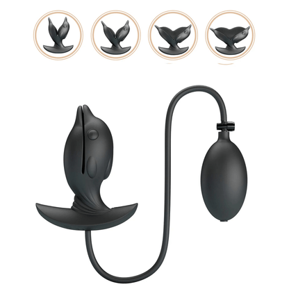 Plug Anal Gonflable Vibrant - Pretty Love Hanson | Pompe Intégrée & Rechargeable USB Pretty Love Sensations plus