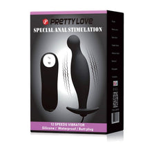 Plug Anal & Masseur de Prostate - Pretty Love | 12 Vibrations, Silicone Doux & Ergonomique Pretty Love Sensations plus