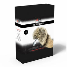 Plug Anal Queue de Renard - Fox Tail Butt Plug | Acier Inox & Fourrure Synthétique Kink - TW Trade Sensations plus