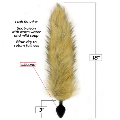 Plug Anal & Queue de Renard - Foxy Fox Tail | Icon Brands Icon Brands Sensations plus