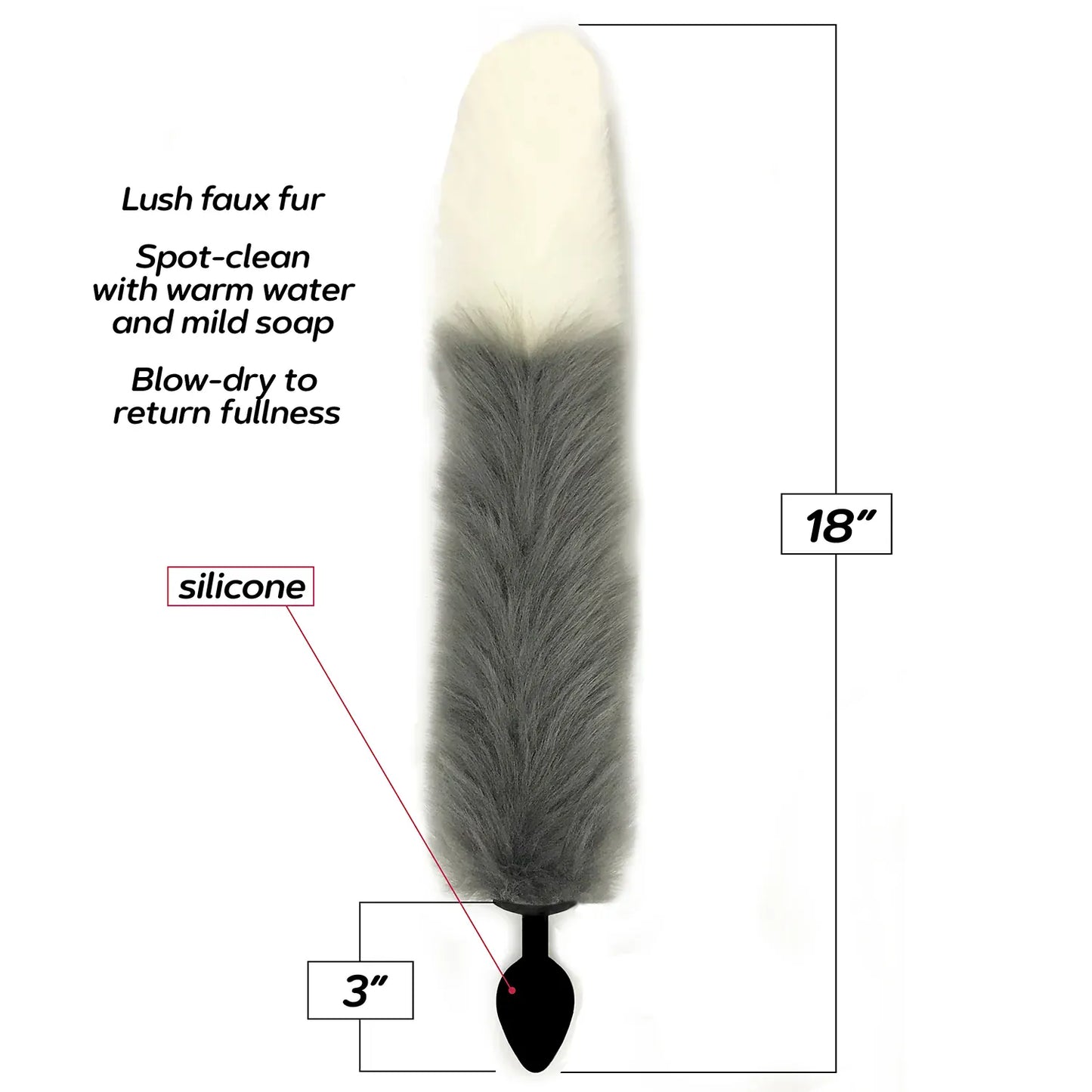 Plug Anal & Queue de Renard - Foxy Fox Tail | Icon Brands Icon Brands Sensations plus